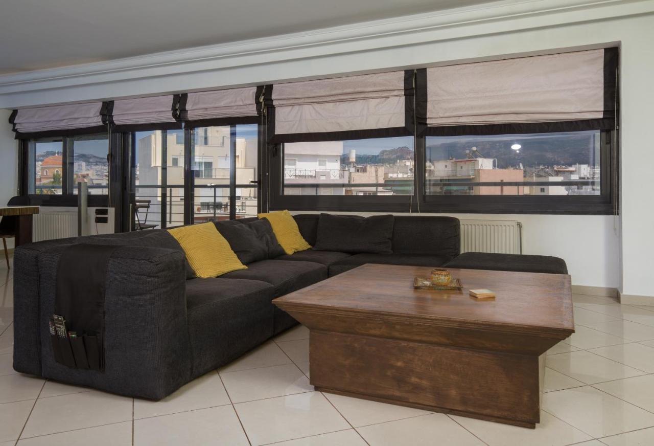 Spacious Modern Apartments With Great Rooftop View Athen Eksteriør bilde