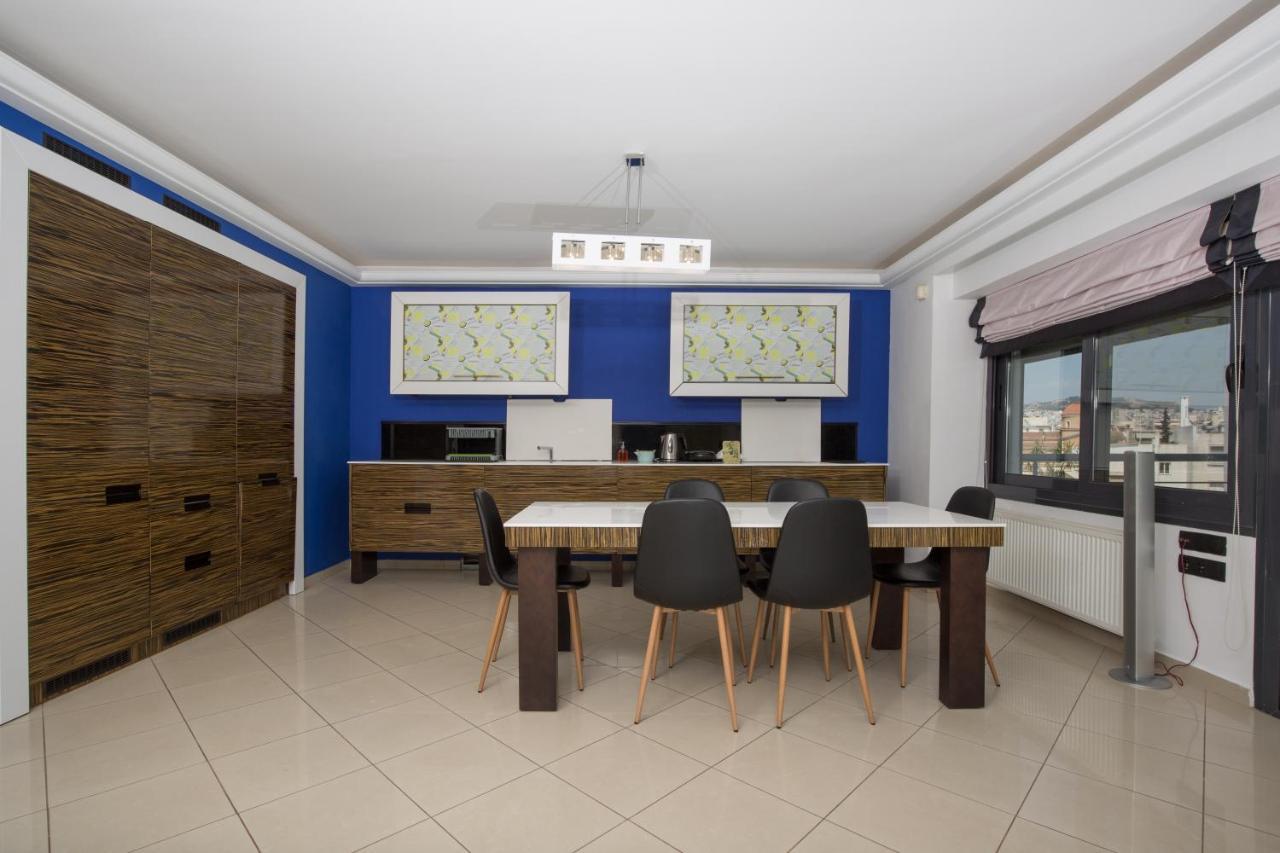 Spacious Modern Apartments With Great Rooftop View Athen Eksteriør bilde