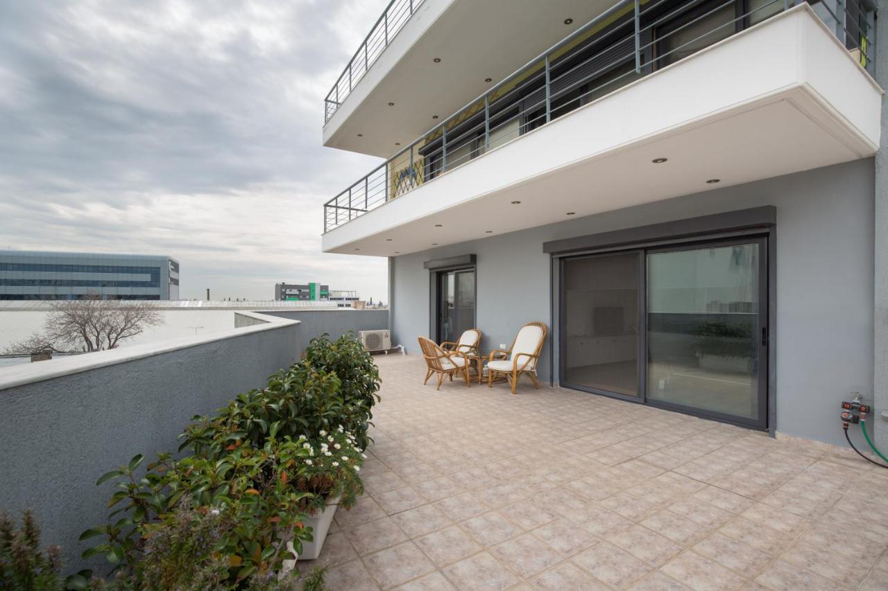 Spacious Modern Apartments With Great Rooftop View Athen Eksteriør bilde